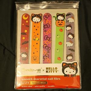 Hello Kitty Halloween Nail Files Set - Orange, Purple, Green